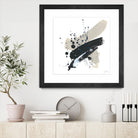 Kanji II by June Erica Vess on GIANT ART - blue abstract