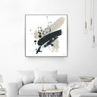 Kanji II by June Erica Vess on GIANT ART - blue abstract