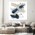 Kanji III by June Erica Vess on GIANT ART - blue abstract
