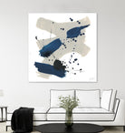 Kanji III by June Erica Vess on GIANT ART - blue abstract