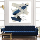 Kanji III by June Erica Vess on GIANT ART - blue abstract