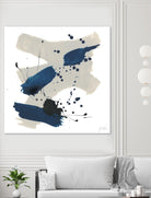 Kanji III by June Erica Vess on GIANT ART - blue abstract