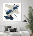 Kanji III by June Erica Vess on GIANT ART - blue abstract