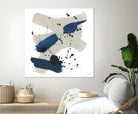 Kanji III by June Erica Vess on GIANT ART - blue abstract