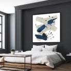 Kanji III by June Erica Vess on GIANT ART - blue abstract