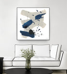 Kanji III by June Erica Vess on GIANT ART - blue abstract