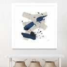 Kanji III by June Erica Vess on GIANT ART - blue abstract