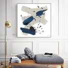 Kanji III by June Erica Vess on GIANT ART - blue abstract