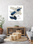 Kanji III by June Erica Vess on GIANT ART - blue abstract