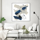 Kanji III by June Erica Vess on GIANT ART - blue abstract