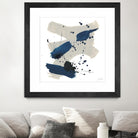 Kanji III by June Erica Vess on GIANT ART - blue abstract