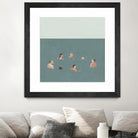 The Swimmers I by Emma Scarvey on GIANT ART - green tropical