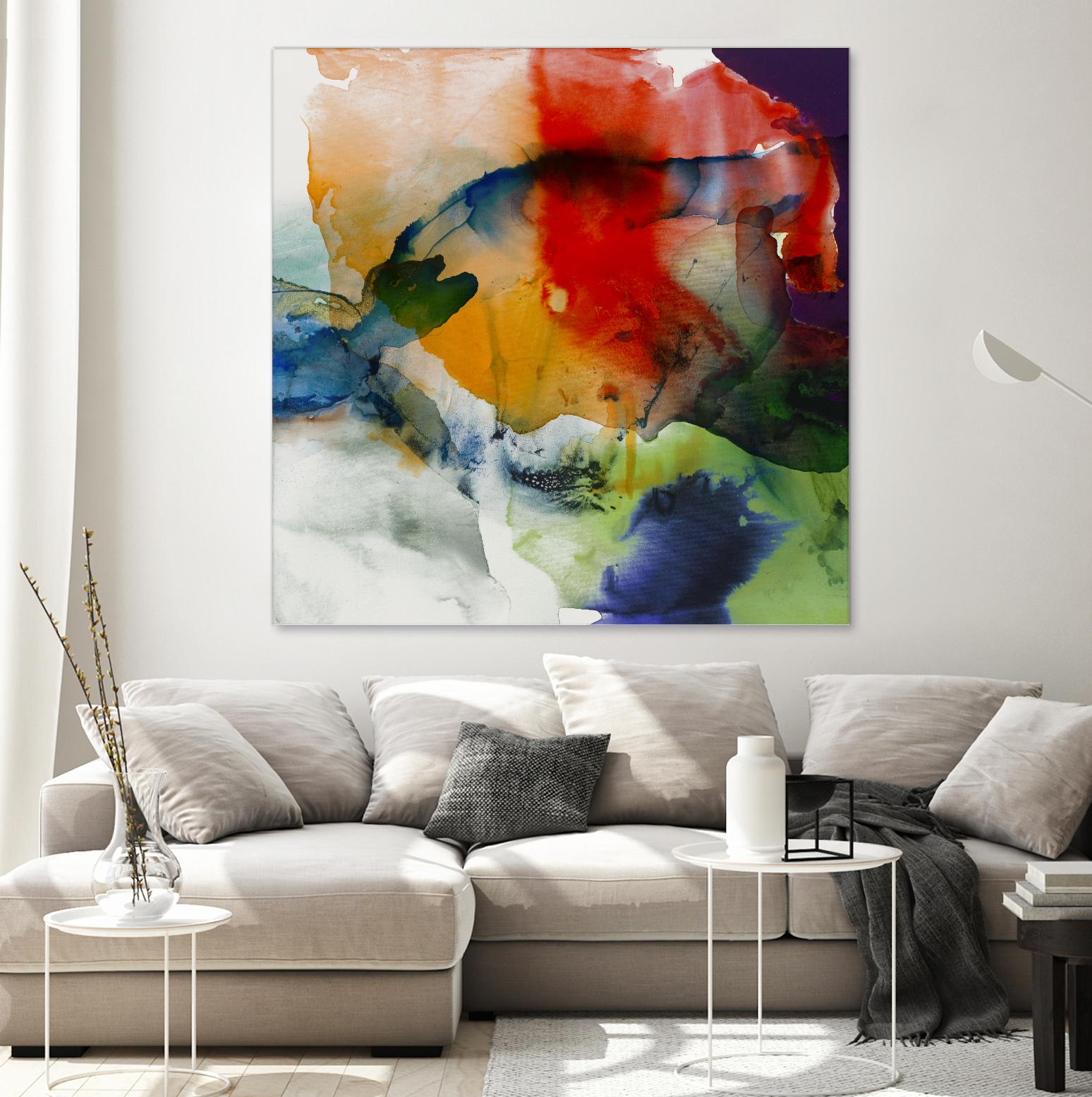 Vibrant Terrain I by Sisa Jasper on GIANT ART - abstract