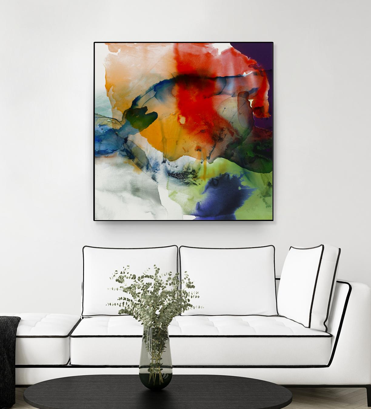 Vibrant Terrain I by Sisa Jasper on GIANT ART - abstract