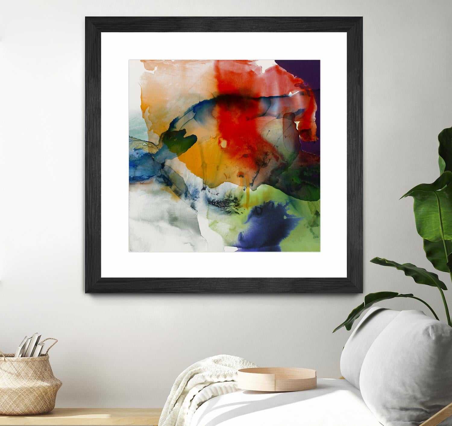 Vibrant Terrain I by Sisa Jasper on GIANT ART - abstract