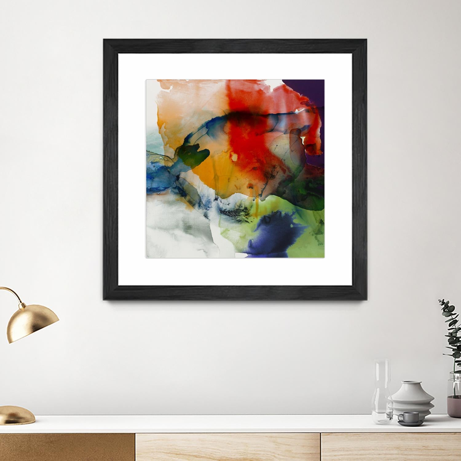 Vibrant Terrain I by Sisa Jasper on GIANT ART - abstract