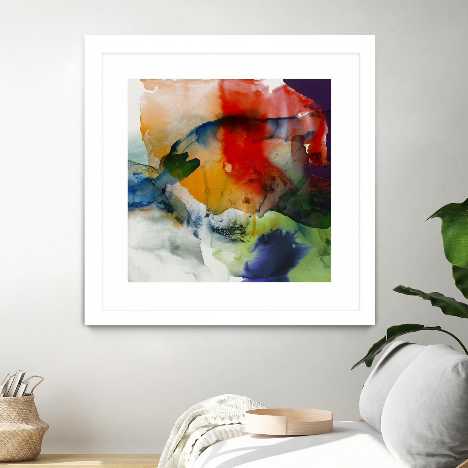 Vibrant Terrain I by Sisa Jasper on GIANT ART - abstract