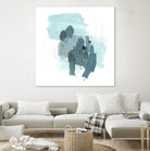 Aqua Stellar I by June Erica Vess on GIANT ART - blue abstract