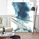 Bella Indigo II by June Erica Vess on GIANT ART - blue abstract