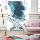 Bella Indigo II by June Erica Vess on GIANT ART - blue abstract