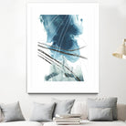 Bella Indigo II by June Erica Vess on GIANT ART - blue abstract