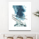 Bella Indigo II by June Erica Vess on GIANT ART - blue abstract