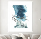 Bella Indigo II by June Erica Vess on GIANT ART - blue abstract
