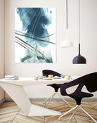 Bella Indigo II by June Erica Vess on GIANT ART - blue abstract