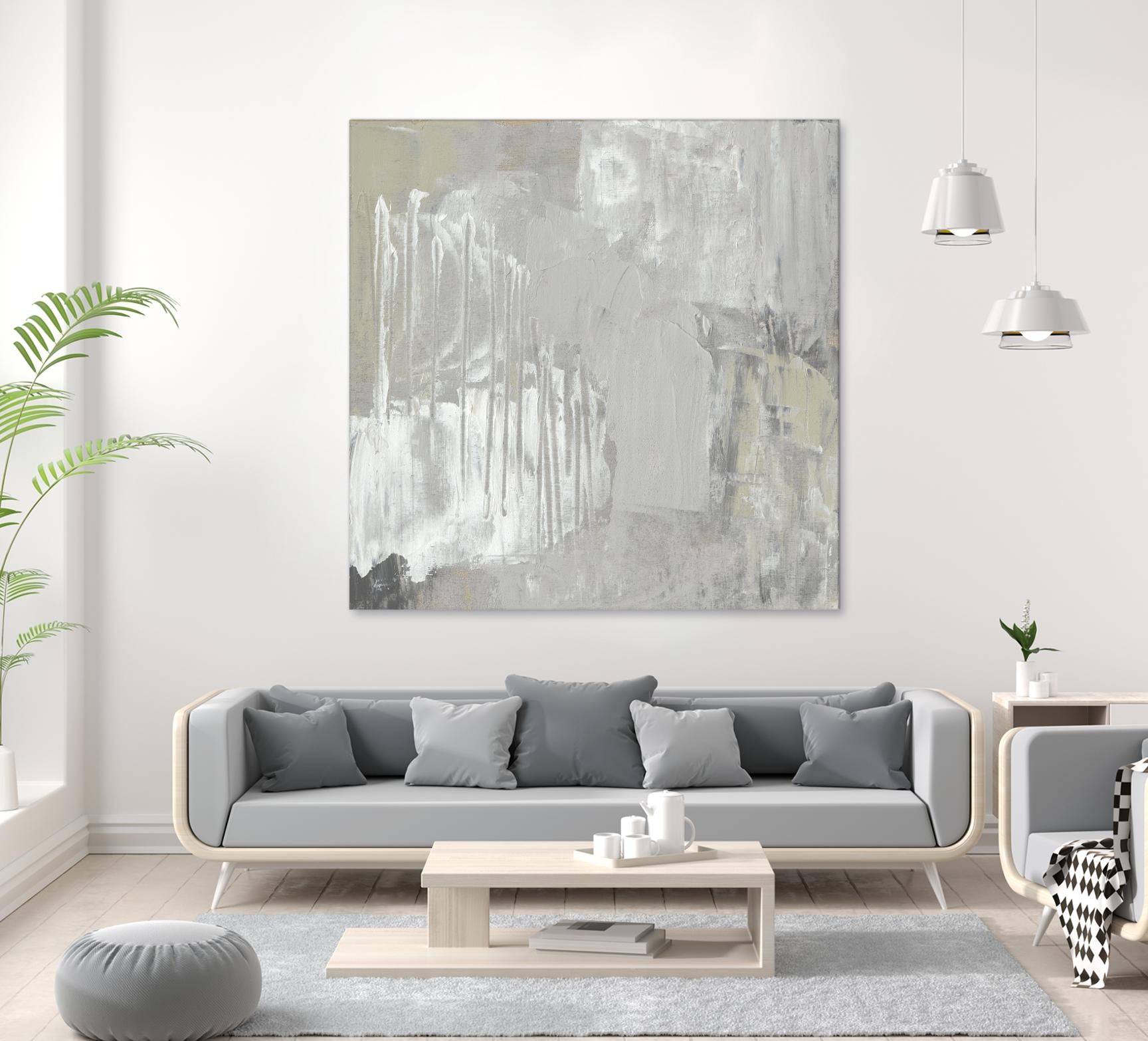 Neutral Composition I by Jennifer Goldberger on GIANT ART - abstract