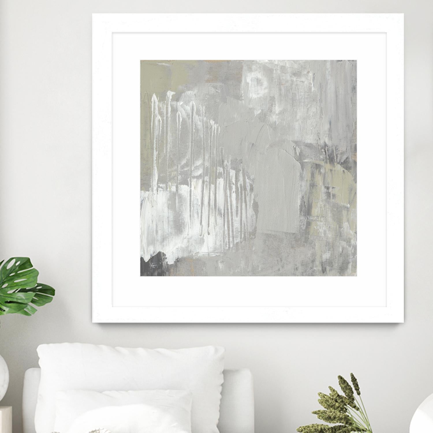 Neutral Composition I by Jennifer Goldberger on GIANT ART - abstract