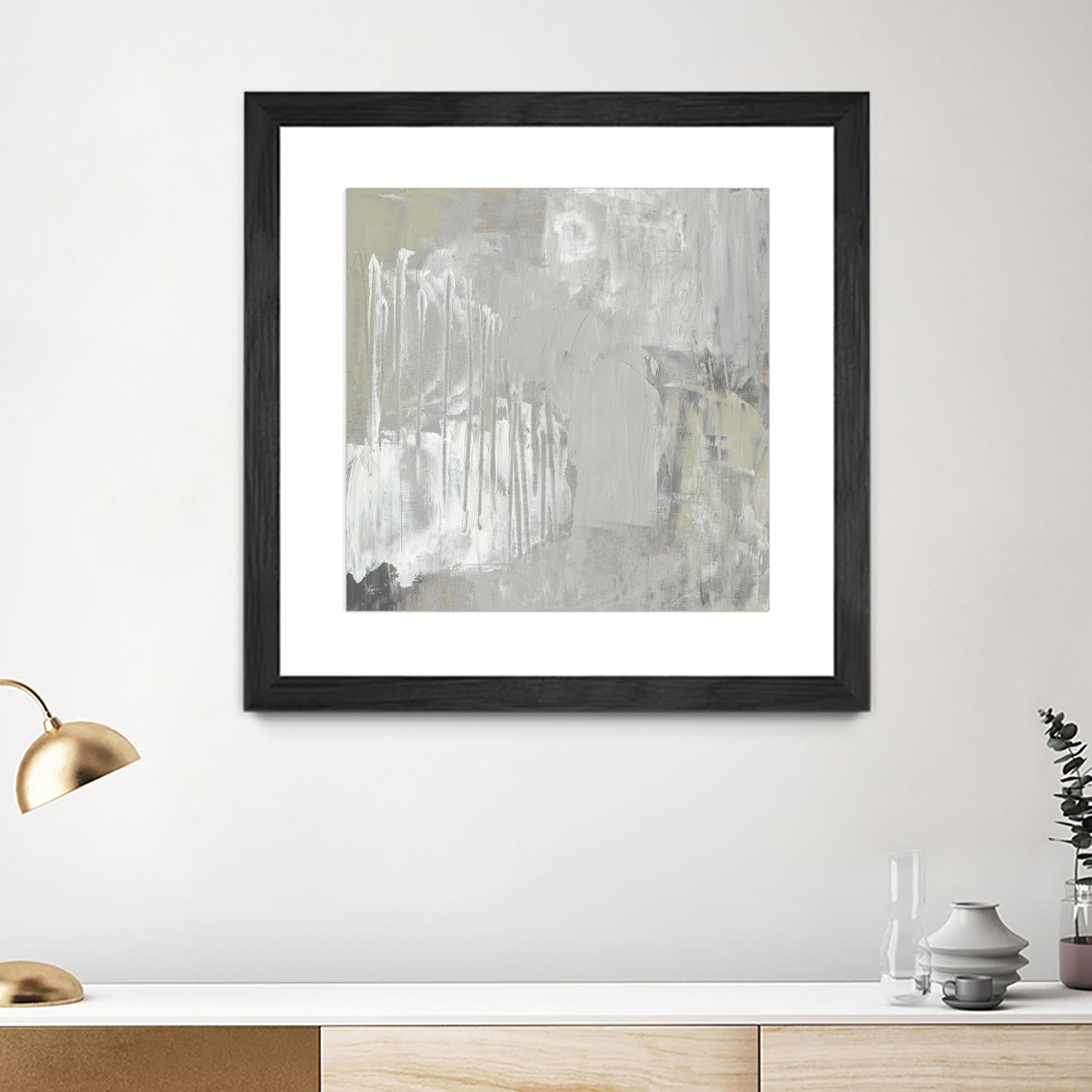 Neutral Composition I by Jennifer Goldberger on GIANT ART - abstract