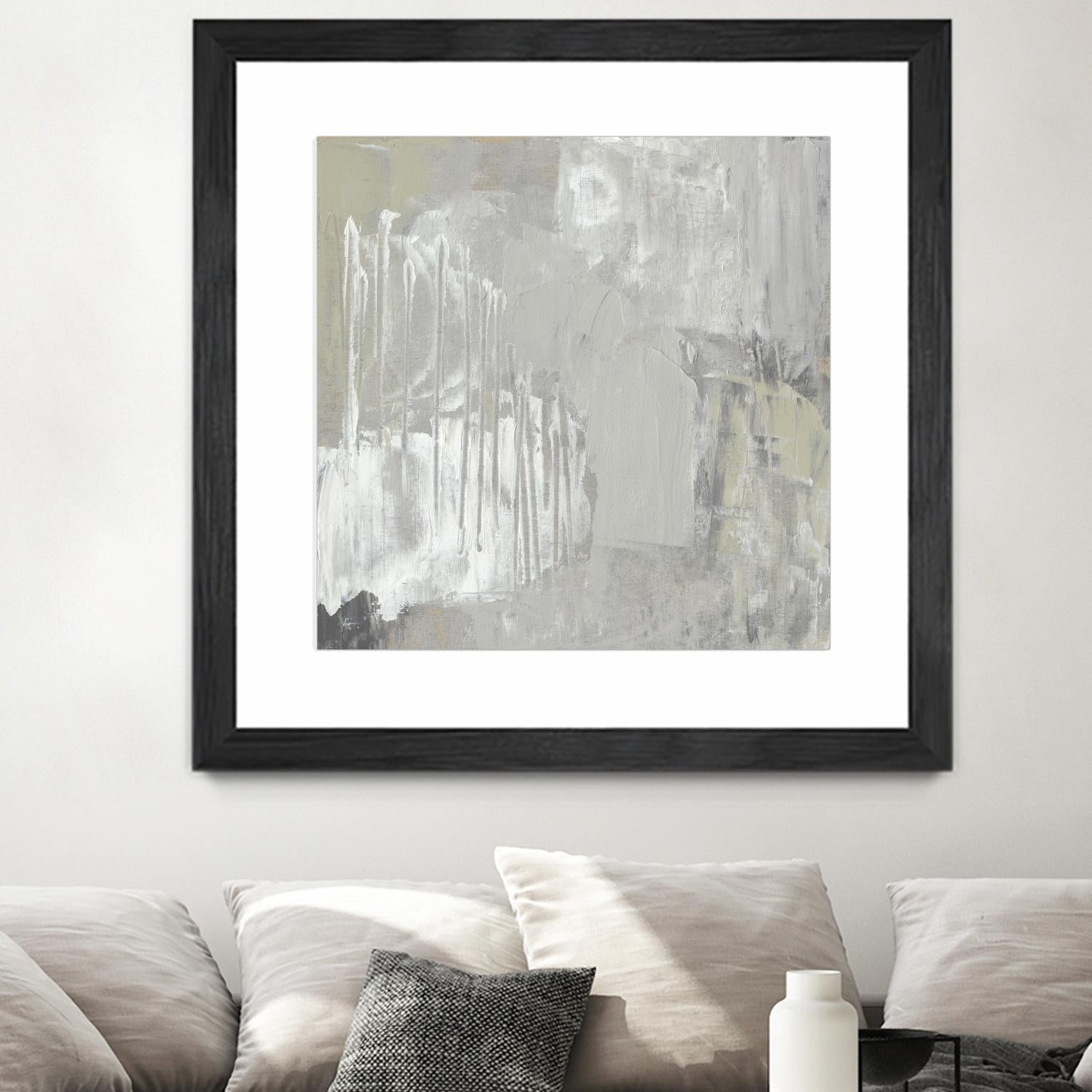 Neutral Composition I by Jennifer Goldberger on GIANT ART - abstract