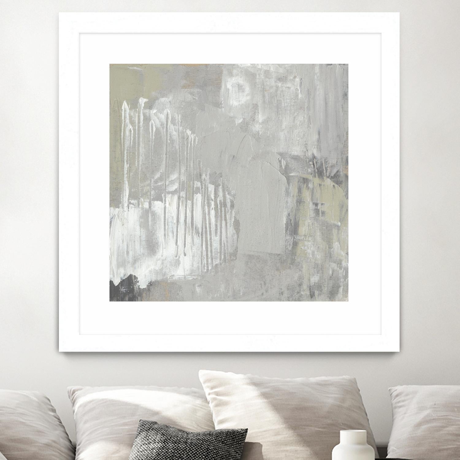 Neutral Composition I by Jennifer Goldberger on GIANT ART - abstract