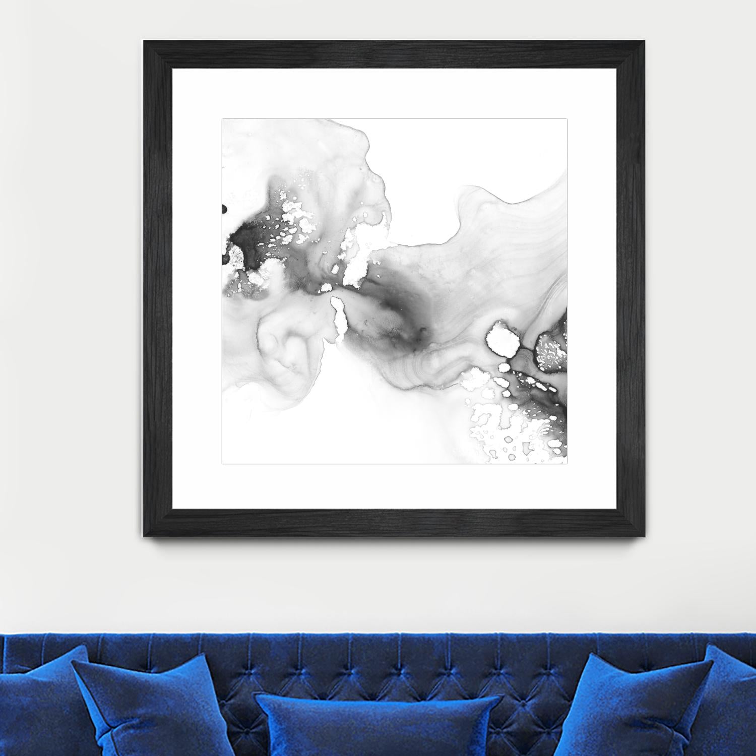 Smoke & Water I by Ethan Harper on GIANT ART - neutral abstract