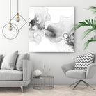 Smoke & Water I by Ethan Harper on GIANT ART - neutral abstract