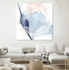 Indigo & Blush II by Ethan Harper on GIANT ART - pastels abstract