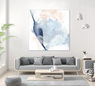 Indigo & Blush II by Ethan Harper on GIANT ART - pastels abstract