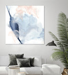 Indigo & Blush II by Ethan Harper on GIANT ART - pastels abstract