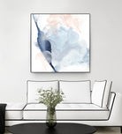 Indigo & Blush II by Ethan Harper on GIANT ART - pastels abstract