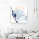 Indigo & Blush II by Ethan Harper on GIANT ART - pastels abstract