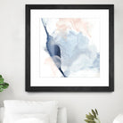 Indigo & Blush II by Ethan Harper on GIANT ART - pastels abstract