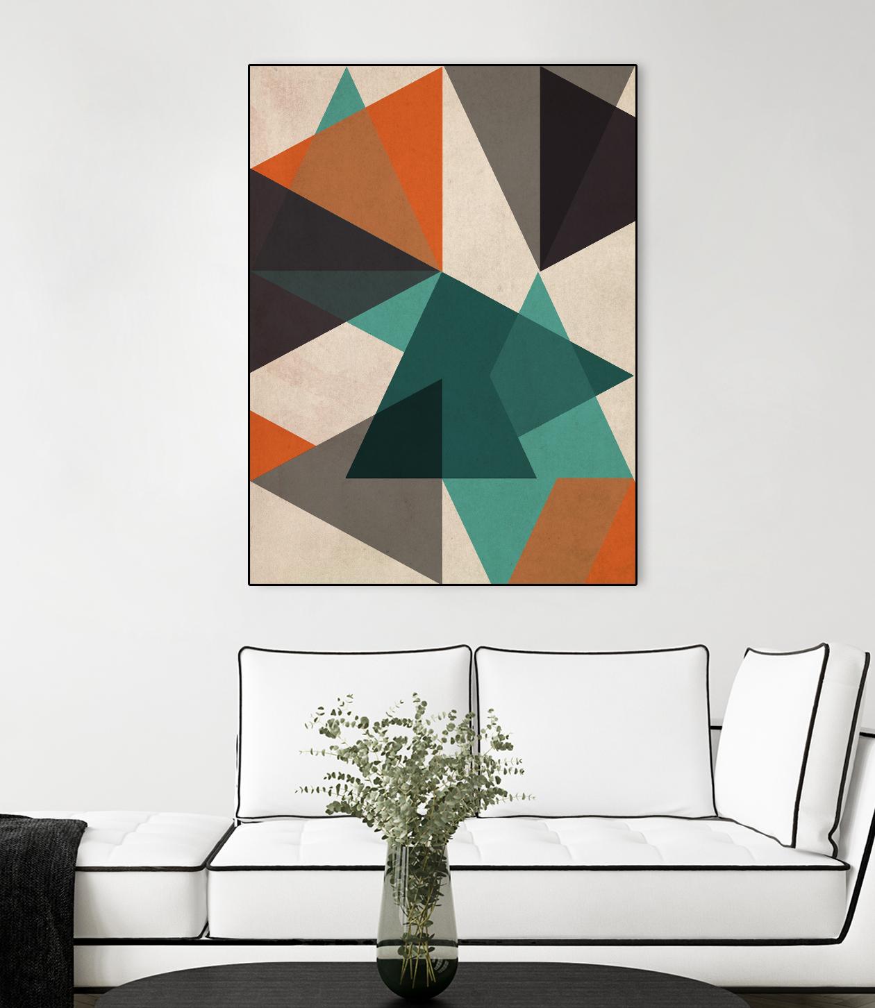 In Between I by June Erica Vess on GIANT ART - brights abstract