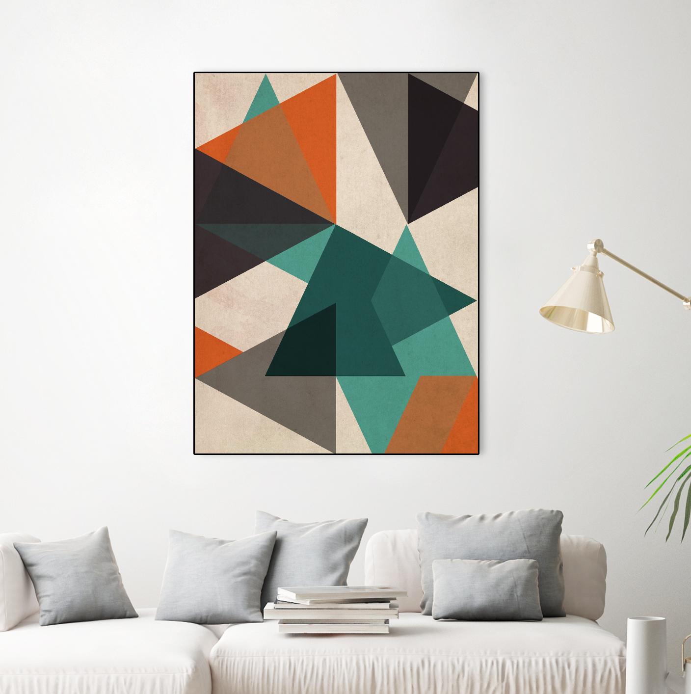 In Between I by June Erica Vess on GIANT ART - brights abstract