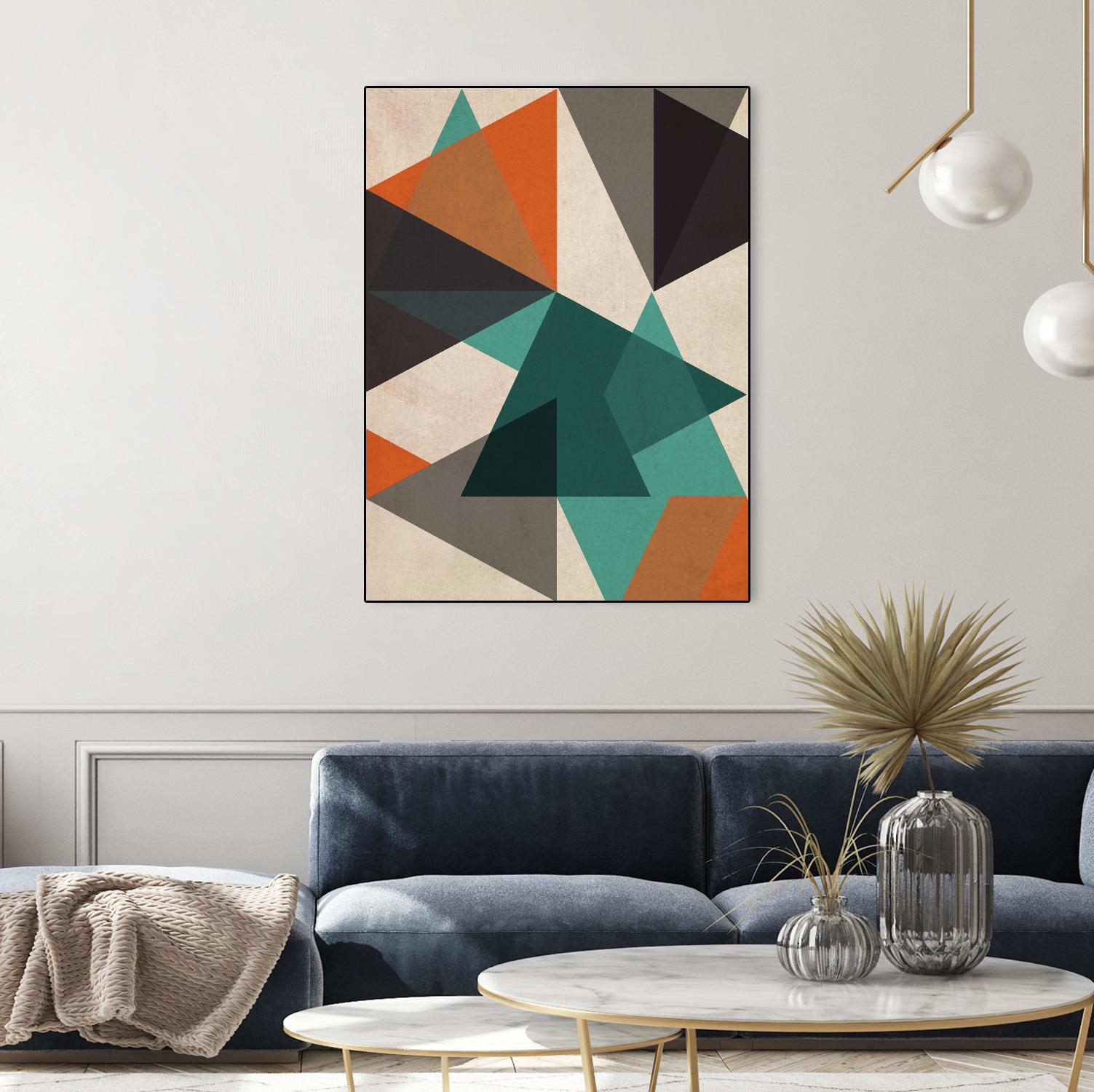 In Between I by June Erica Vess on GIANT ART - brights abstract