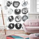 B&W Imprint II by Jodi Fuchs on GIANT ART - neutral abstract