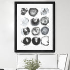 B&W Imprint II by Jodi Fuchs on GIANT ART - neutral abstract