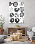 B&W Imprint II by Jodi Fuchs on GIANT ART - neutral abstract