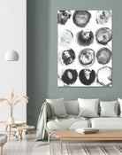 B&W Imprint II by Jodi Fuchs on GIANT ART - neutral abstract