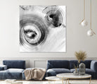 Reverse Ripple Effect I by Ethan Harper on GIANT ART - neutral abstract