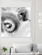 Reverse Ripple Effect I by Ethan Harper on GIANT ART - neutral abstract